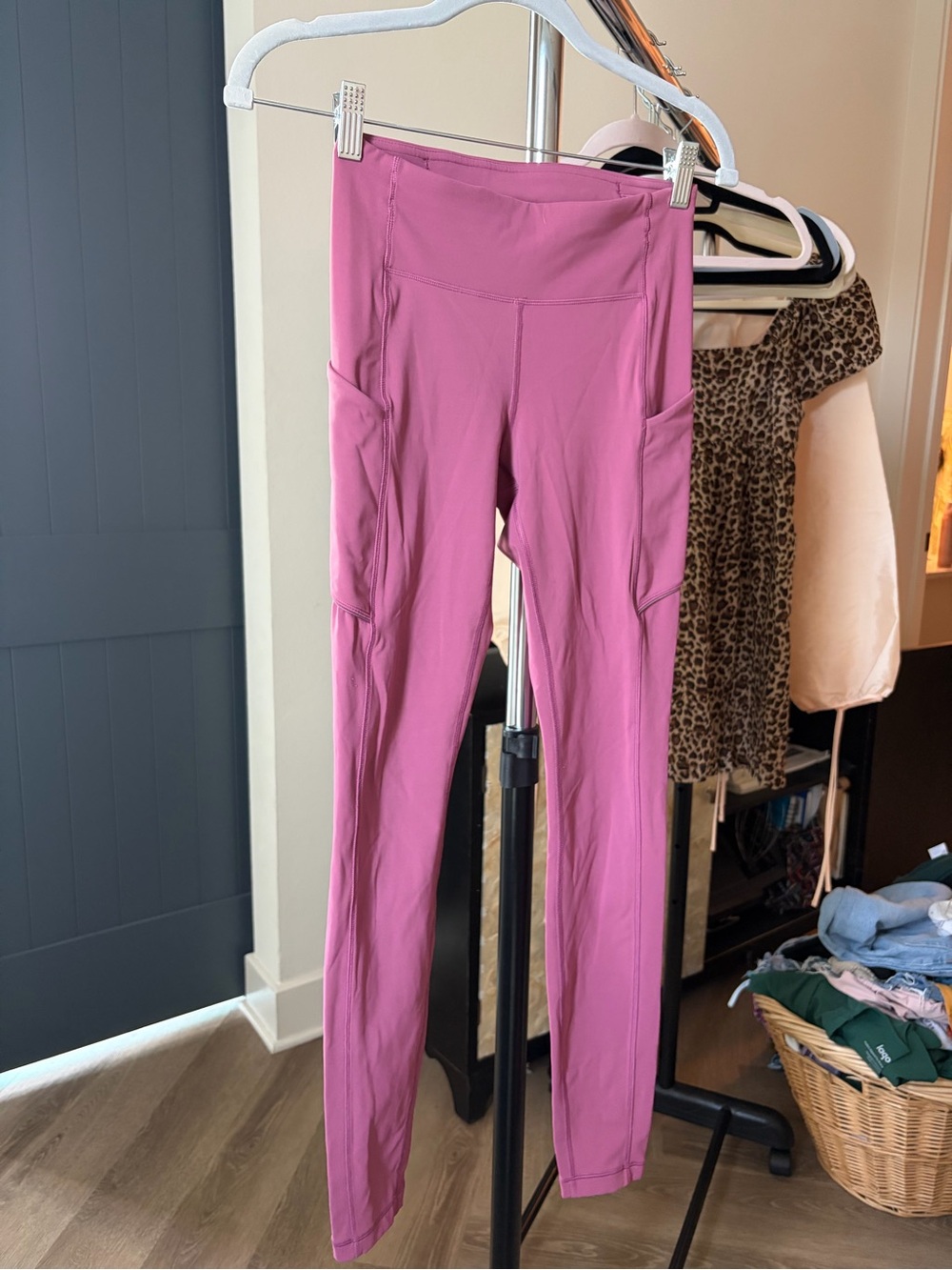 lululemon athletica Rose Pink High-Rise Pocket Leggings
